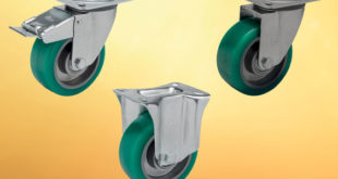 Soft polyurethane wheeled castors