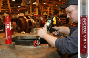 Gasketing adhesive available as roller pen