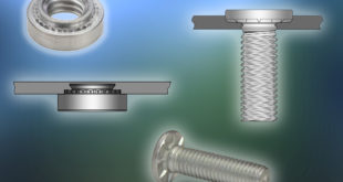 Self-clinching nuts and studs for use in high-strength thin steel sheets