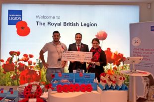 AES Global donates to the Royal British Legion