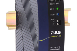 Ultra-compact, high power DIN-Rail power supply