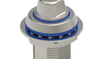 Hygienic compression lock