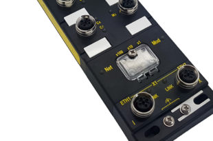 Industrial ethernet I/O modules for motorised drive rollers