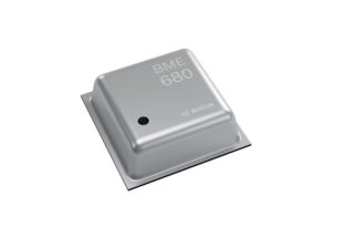 Four-in-one environmental sensor saves space and power in portables, wearables, and IoT devices