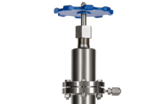Thermally efficient valves for ultra-cold industrial gas cryogenic applications