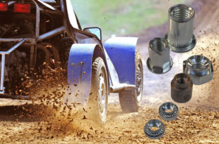 Putting threaded fasteners in thin walled sections