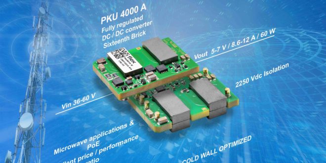 DC-DC converters cost-optimised for high-volume wireless/microwave applications