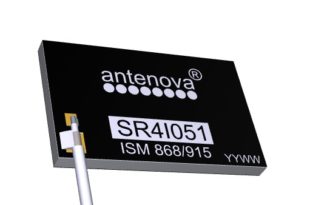 1.6mm high antenna for metal surfaces