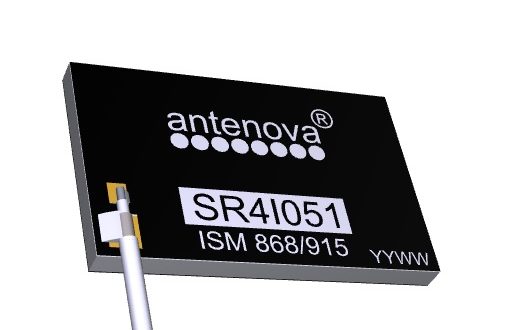 1.6mm high antenna for metal surfaces