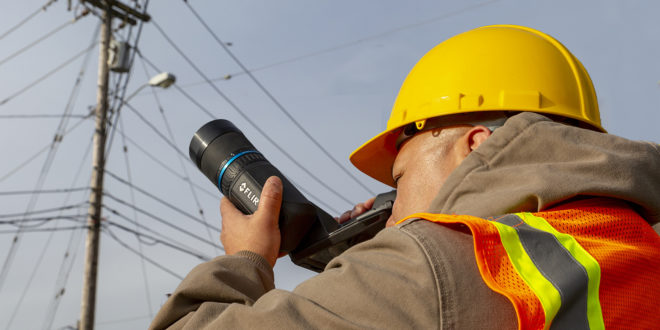 Thermal camera for electrical utility, plant managers
