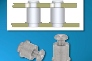 Unthreaded standoffs: quick attachment and removal of stacked components without using screws