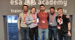 Engineering students undertake European Space Agency training