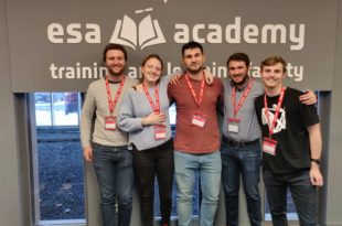 Engineering students undertake European Space Agency training
