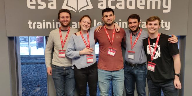 Engineering students undertake European Space Agency training