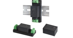 3W and 5W encapsulated AC-DC power supplies offer multiple mounting options