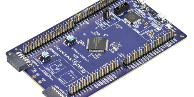 MCU and target board simplifies designing low power IoT endpoint devices