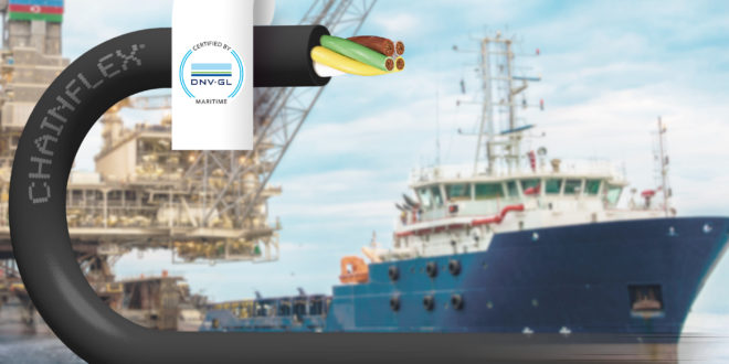 DNV GL certified cables for use in maritime e-chains