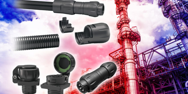 Harsh Environment Connector handles up to 32A at a rated voltage of 600V