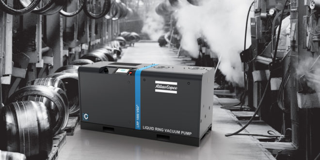 Variable speed drive liquid ring vacuum pump