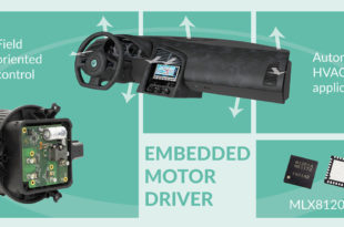 Melexis extends its smart embedded motor drive portfolio for automotive applications