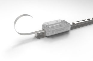 Hannover Messe 2019 : Cover strip for profiled guide rails reduces mounting times by up to 90%﻿