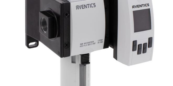 IIoT-enabled flow sensor monitors air loss in pneumatic systems