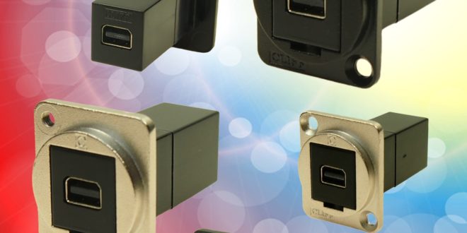 Mini Displayport added to Cliff’s FeedThrough connecter range