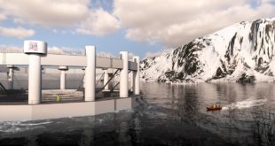 Powering arctic offshore farming