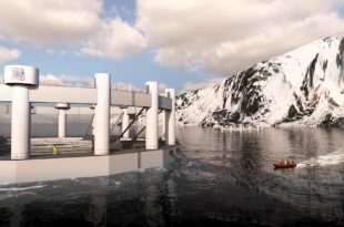 Powering arctic offshore farming