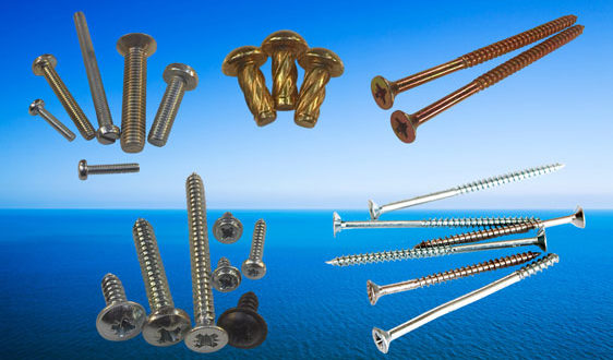 Specialist screws in various materials and finishes