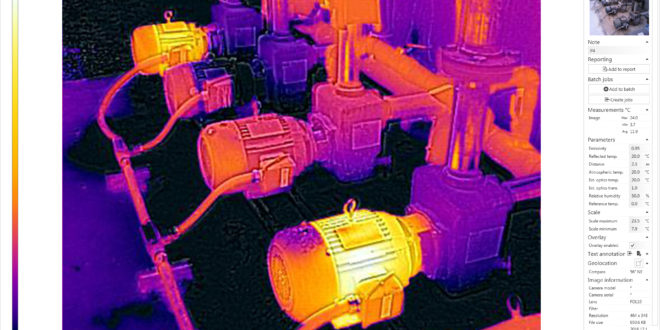 Automate thermal image processing