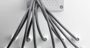 Cable entry plate: hygienic design does not create any dirt collecting niches