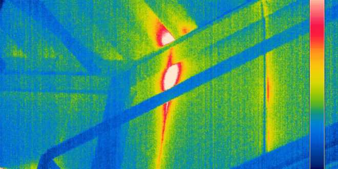 Thermal imaging keeps energy costs down for freezer insulation inspection