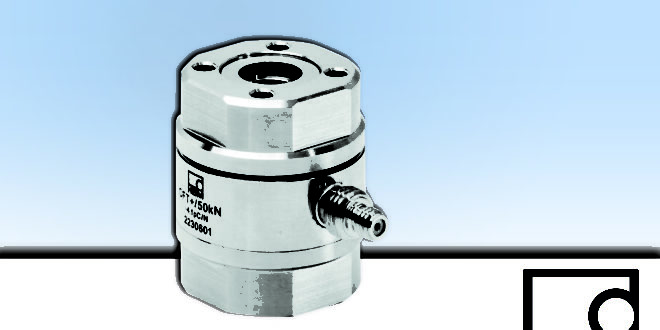 Force transducer features improved accuracy and calibration in three measuring ranges