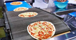 Pizza manufacturer reaps benefits of geared motors