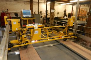 Laser profile sensors measure conductor rail wear and track gauge