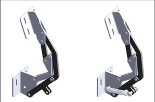 Sprung and unsprung concealed PINET hinges