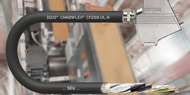 Hybrid cable for SEW and Siemens motors