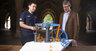 James Watt engine steams back to life with 3D-printed model