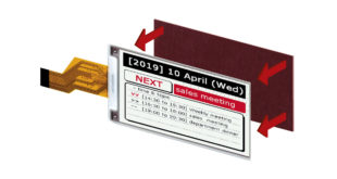 Resin boards for e-paper displays enable screen operation in demanding conditionsPervasive Displays’ line of rugged black, white and red displays – the 3.7-inch, 4.2-inch, 4.37-inch and 7.4-inch models – include a resin board attached to the glass substrate to protect the screen from breaking when bumped, dropped or knocked