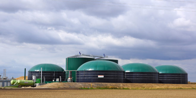 Biomethane provides clean gas to the grid
