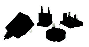 6W multi-blade power adapter