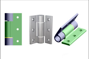 Soft-close aluminium hinges prevent ‘slam-shut’