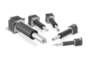 Hybrid stepper motor actuators