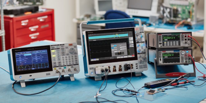 Oscilloscopes for debugging and analysis MDO and MSO scopes offer the largest displays in their class