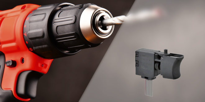 Miniature trigger switch heavy duty control applications