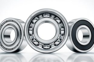 Deep groove ball bearings offer less noise and lower friction