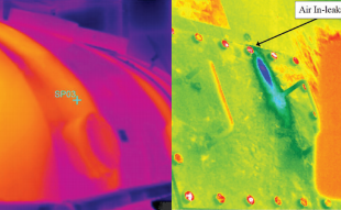 Optical gas imaging with a CO2 tracer helps pinpoint leaks with speed and accuracy