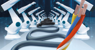 Ethernet robot cable enables fast and reliable communication