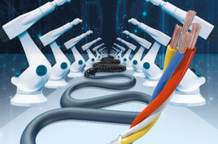 Ethernet robot cable enables fast and reliable communication
